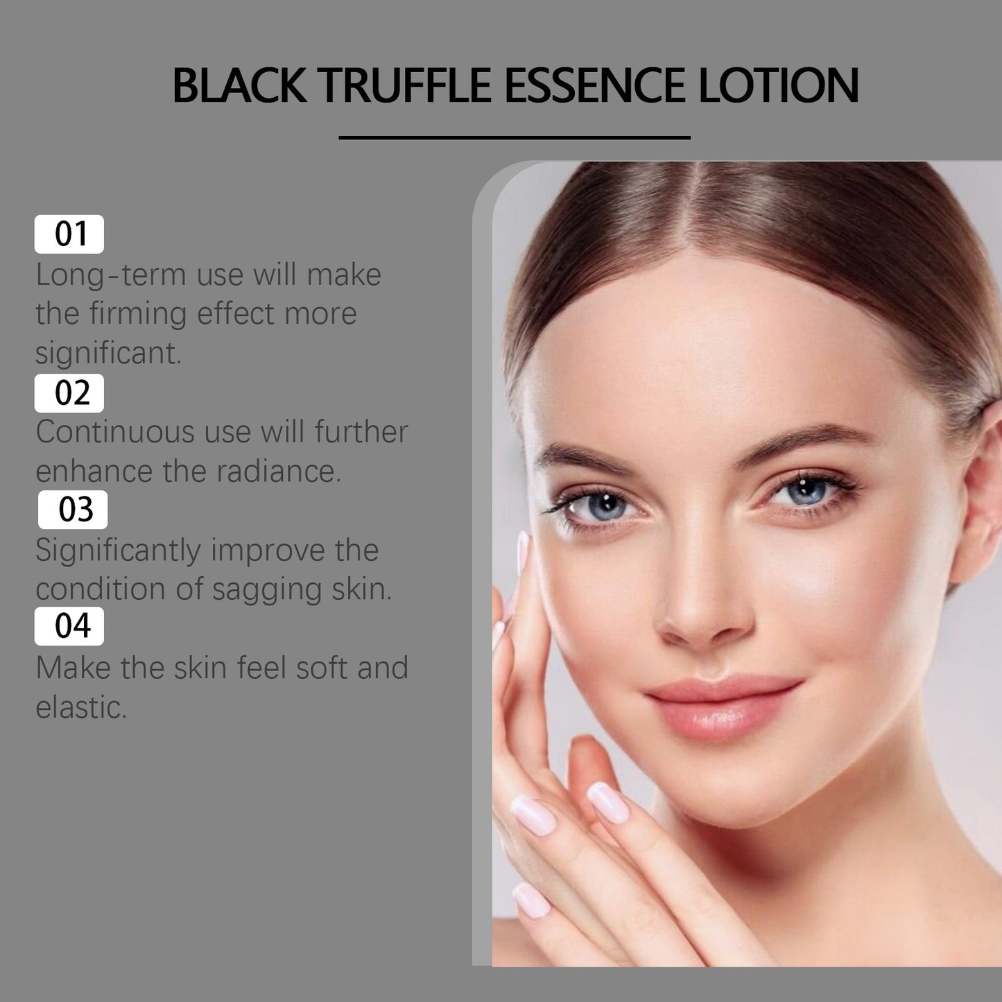 Black Truffle Facial Lotion for deeper nourishment