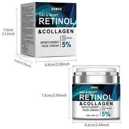Retinol and collagen Skin Renewal Press-on Vitamin A Cream 50ml