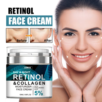 Retinol and collagen Skin Renewal Press-on Vitamin A Cream 50ml