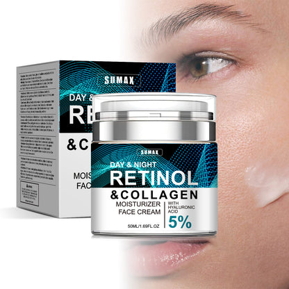Retinol and collagen Skin Renewal Press-on Vitamin A Cream 50ml